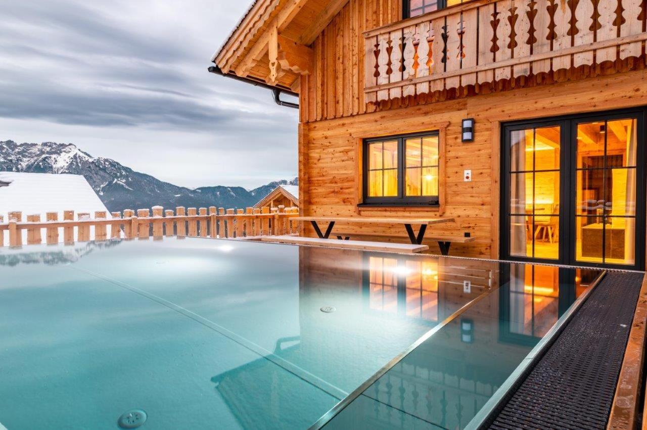 Poolchalet Dachsteinblick Pruggern Exterior photo