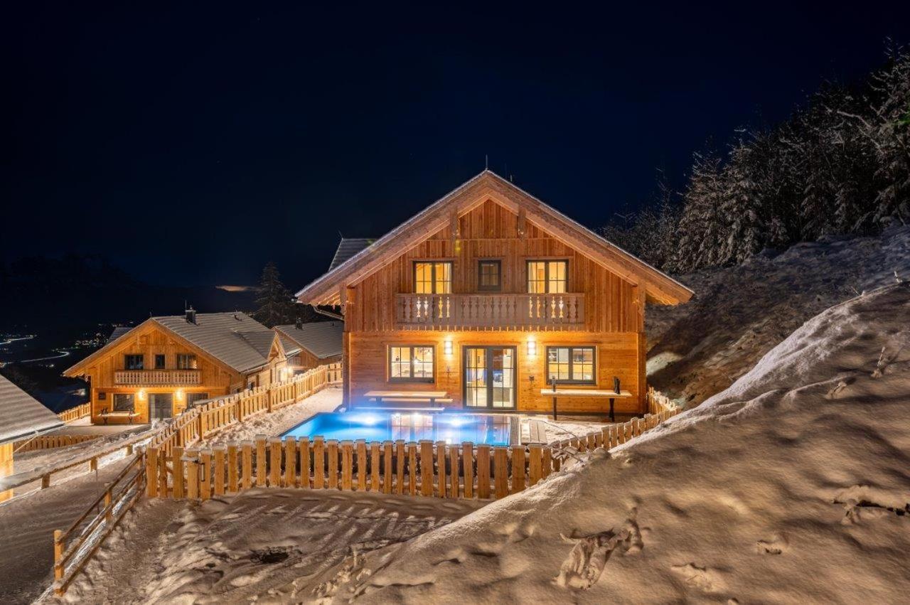 Poolchalet Dachsteinblick Pruggern Exterior photo