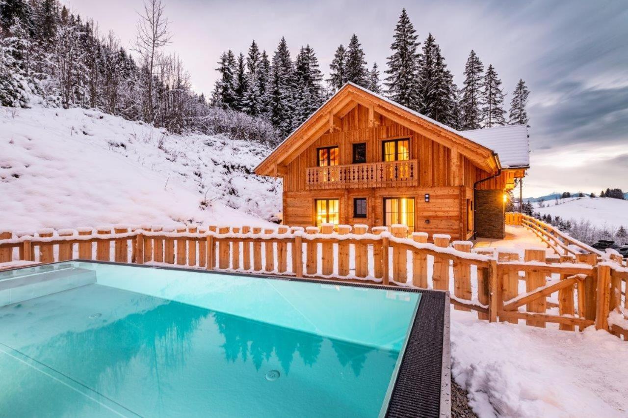 Poolchalet Dachsteinblick Pruggern Exterior photo